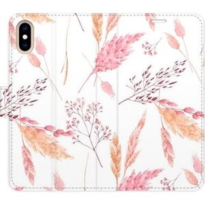 iSaprio flip puzdro Ornamental Flowers pre iPhone X/XS