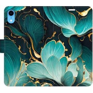 iSaprio flip puzdro Blue Flowers 02 na iPhone XR