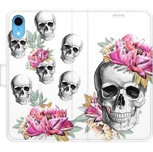 iSaprio flip puzdro Crazy Skull pre iPhone XR