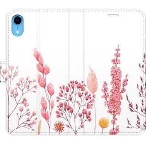 iSaprio flip puzdro Pink Flowers 03 pre iPhone XR