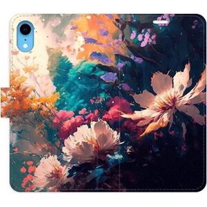 iSaprio flip puzdro Spring Flowers pre iPhone XR