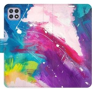 iSaprio flip pouzdro Abstract Paint 05 pro Samsung Galaxy A22 5G