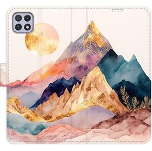 iSaprio flip puzdro Beautiful Mountains na Samsung Galaxy A22 5G