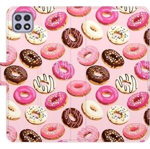 iSaprio flip pouzdro Donuts Pattern 03 pro Samsung Galaxy A22 5G