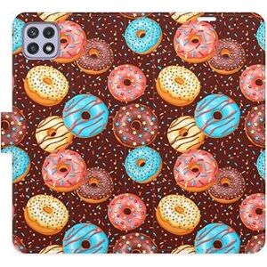 iSaprio flip pouzdro Donuts Pattern pro Samsung Galaxy A22 5G