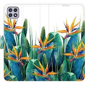 iSaprio flip pouzdro Exotic Flowers 02 pro Samsung Galaxy A22 5G