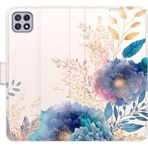 iSaprio flip pouzdro Ornamental Flowers 03 pro Samsung Galaxy A22 5G