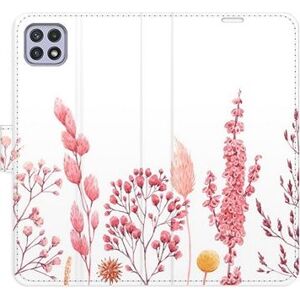 iSaprio flip puzdro Pink Flowers 03 pre Samsung Galaxy A22 5G
