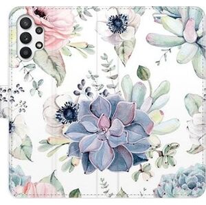 iSaprio flip pouzdro Succulents pro Samsung Galaxy A32 5G