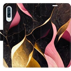 iSaprio flip puzdro Gold Pink Marble 02 pre Samsung Galaxy A50
