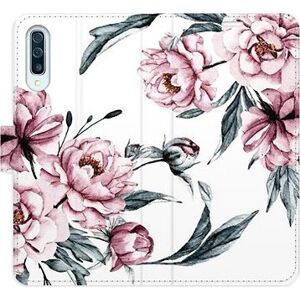 iSaprio flip puzdro Pink Flowers pre Samsung Galaxy A50
