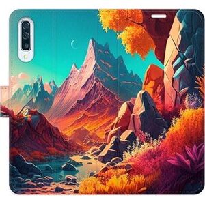 iSaprio flip puzdro Colorful Mountains pre Samsung Galaxy A50
