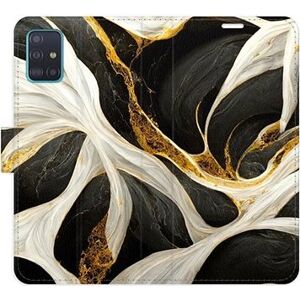 iSaprio flip puzdro BlackGold Marble pre Samsung Galaxy A51