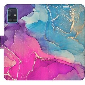 iSaprio flip puzdro Colour Marble 02 pre Samsung Galaxy A51