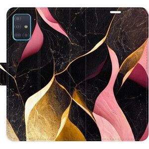 iSaprio flip puzdro Gold Pink Marble 02 pre Samsung Galaxy A51