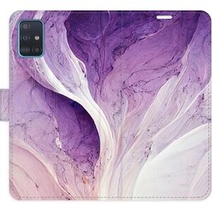 iSaprio flip puzdro Purple Paint pre Samsung Galaxy A51