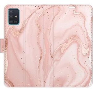 iSaprio flip puzdro RoseGold Marble pre Samsung Galaxy A51