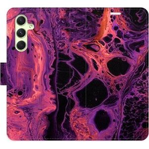 iSaprio flip puzdro Abstract Dark 02 pre Samsung Galaxy A54 5G