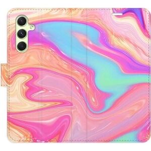 iSaprio flip puzdro Abstract Paint 07 pre Samsung Galaxy A54 5G