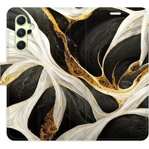 iSaprio flip puzdro BlackGold Marble na Samsung Galaxy A54 5G