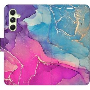 iSaprio flip puzdro Colour Marble 02 pre Samsung Galaxy A54 5G