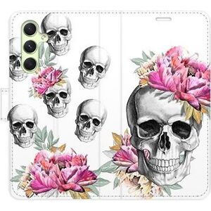 iSaprio flip puzdro Crazy Skull pre Samsung Galaxy A54 5G