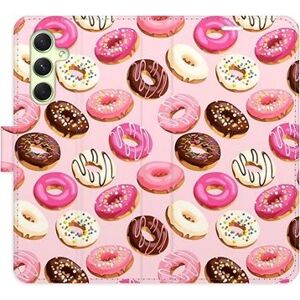 iSaprio flip puzdro Donuts Pattern 03 pre Samsung Galaxy A54 5G