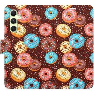 iSaprio flip puzdro Donuts Pattern na Samsung Galaxy A54 5G