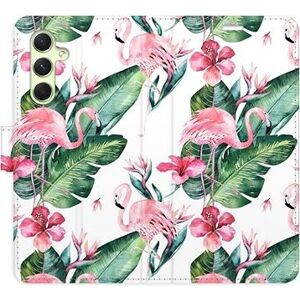 iSaprio flip puzdro Flamingos Pattern pre Samsung Galaxy A54 5G