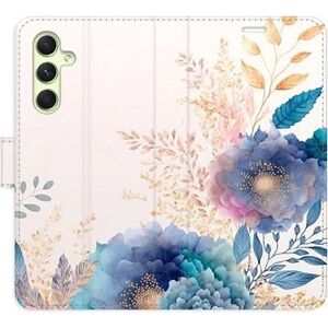 iSaprio flip puzdro Ornamental Flowers 03 na Samsung Galaxy A54 5G