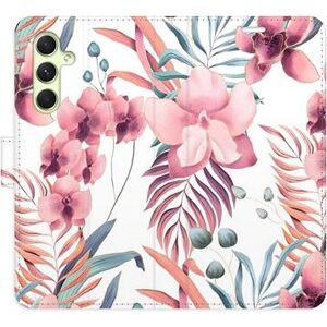 iSaprio flip puzdro Pink Flowers 02 na Samsung Galaxy A54 5G