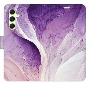 iSaprio flip puzdro Purple Paint na Samsung Galaxy A54 5G