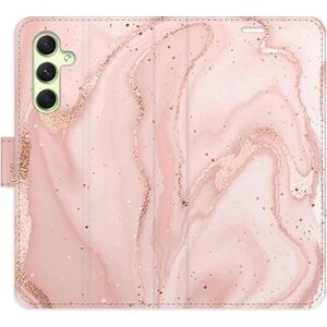 iSaprio flip puzdro RoseGold Marble na Samsung Galaxy A54 5G