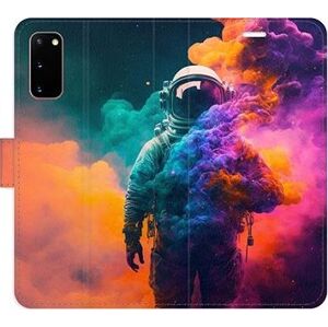 iSaprio flip pouzdro Astronaut in Colours 02 pro Samsung Galaxy S20