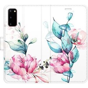 iSaprio flip pouzdro Beautiful Flower pro Samsung Galaxy S20