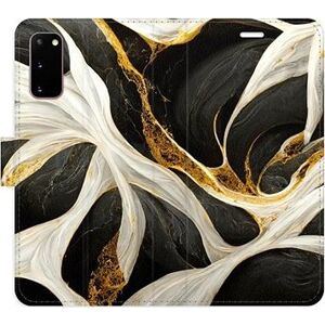 iSaprio flip puzdro BlackGold Marble na Samsung Galaxy S20