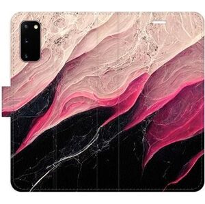 iSaprio flip pouzdro BlackPink Marble pro Samsung Galaxy S20