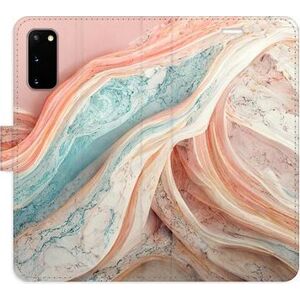 iSaprio flip pouzdro Colour Marble pro Samsung Galaxy S20