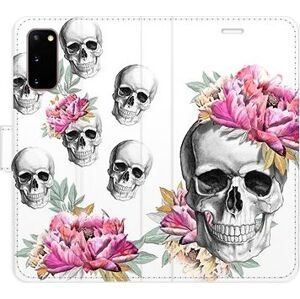 iSaprio flip pouzdro Crazy Skull pro Samsung Galaxy S20