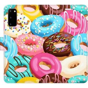 iSaprio flip pouzdro Donuts Pattern 02 pro Samsung Galaxy S20