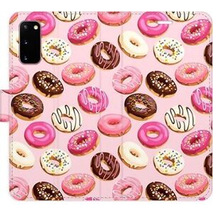 iSaprio flip pouzdro Donuts Pattern 03 pro Samsung Galaxy S20