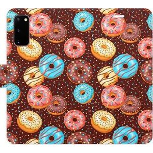 iSaprio flip pouzdro Donuts Pattern pro Samsung Galaxy S20