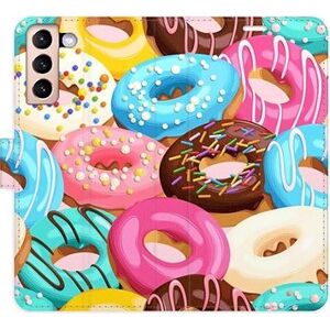 iSaprio flip puzdro Donuts Pattern 02 pre Samsung Galaxy S21