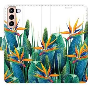 iSaprio flip puzdro Exotic Flowers 02 pre Samsung Galaxy S21