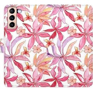 iSaprio flip puzdro Flower Pattern 10 na Samsung Galaxy S21