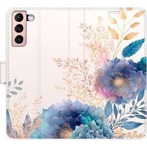 iSaprio flip puzdro Ornamental Flowers 03 na Samsung Galaxy S21