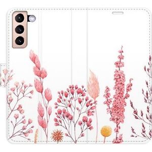 iSaprio flip puzdro Pink Flowers 03 pre Samsung Galaxy S21