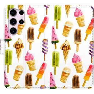 iSaprio flip pouzdro Ice Cream Pattern pro Samsung Galaxy S23 Ultra