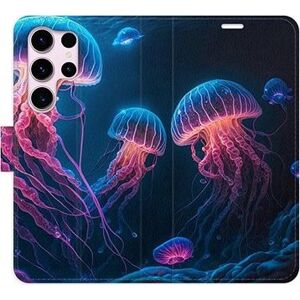 iSaprio flip puzdro Jellyfish pre Samsung Galaxy S23 Ultra