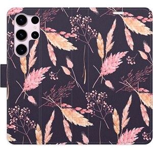 iSaprio flip pouzdro Ornamental Flowers 02 pro Samsung Galaxy S23 Ultra